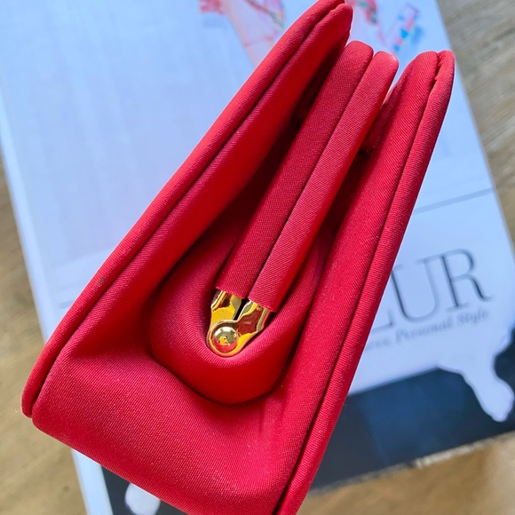 Vintage red purse - Picture 7 of 7